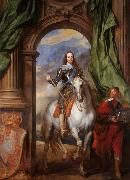Dyck, Anthony van Charles Iwith Monsieur de St Antoine (mk25) oil painting reproduction